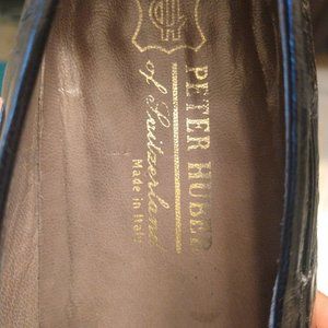 Peter Huber Genuine Leather Crocodile Shoes (Loafers)